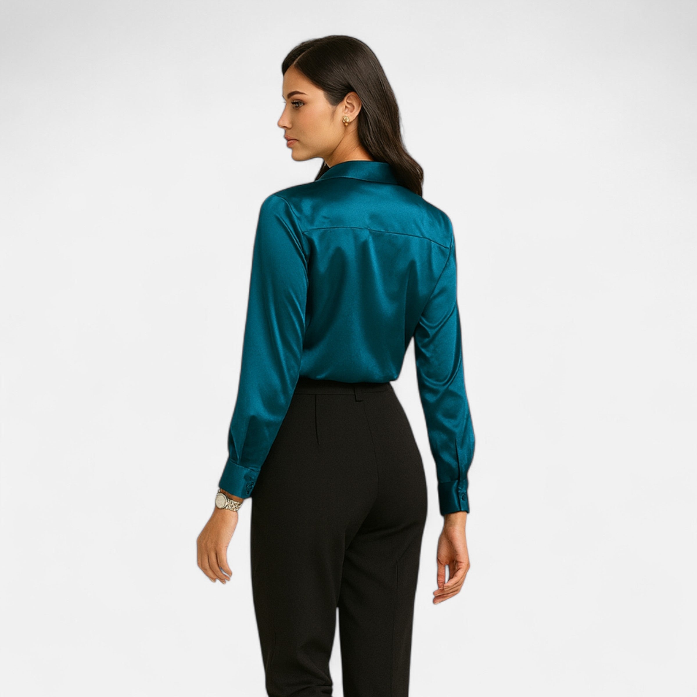 Blouse Femme Soie Naturelle Élégance Intemporelle