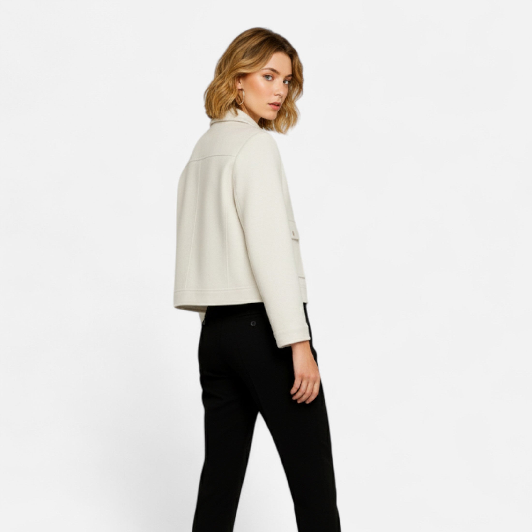 Veste Femme Zippée Élégance Hivernale