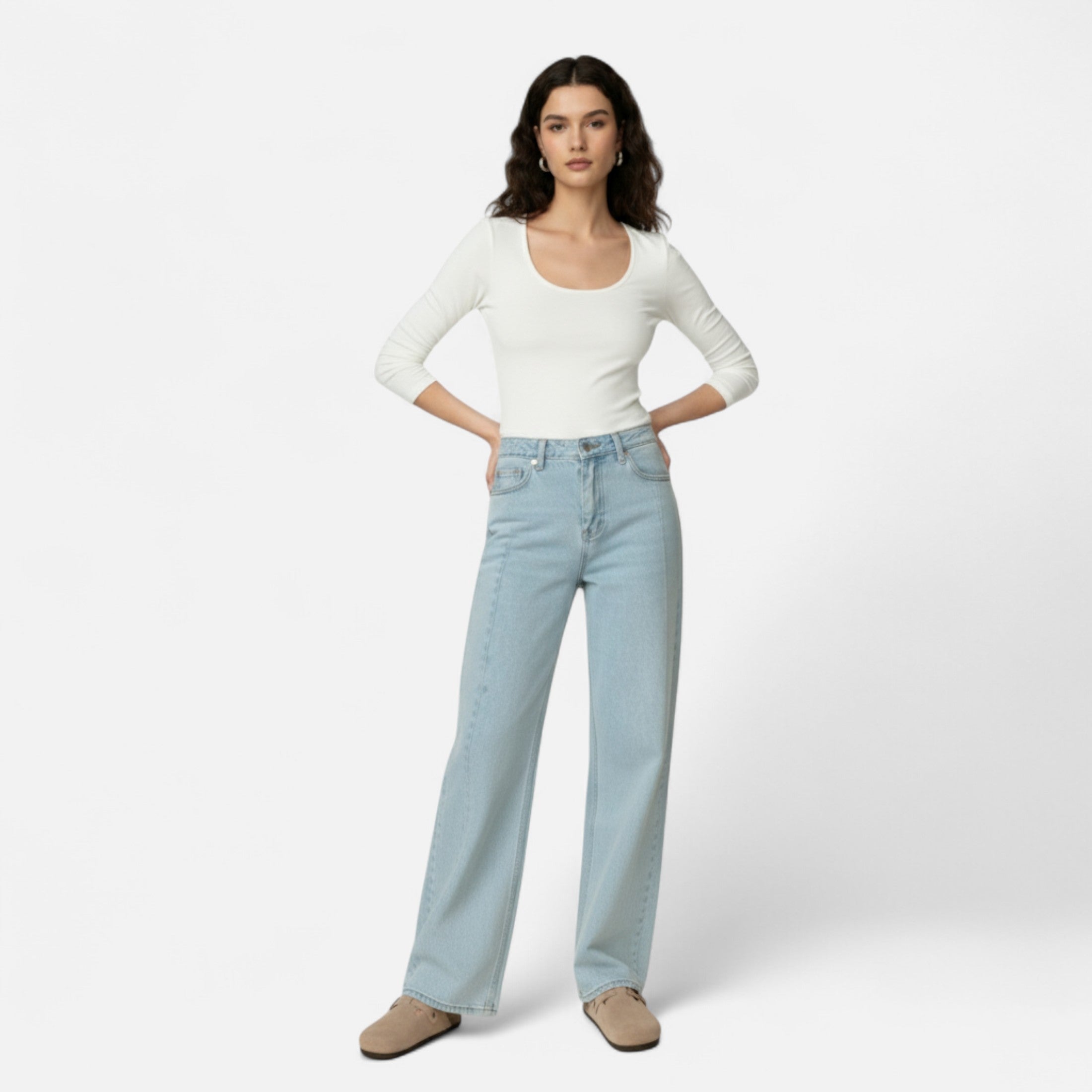 Mules Femme Daim Semelle Liège Classiques