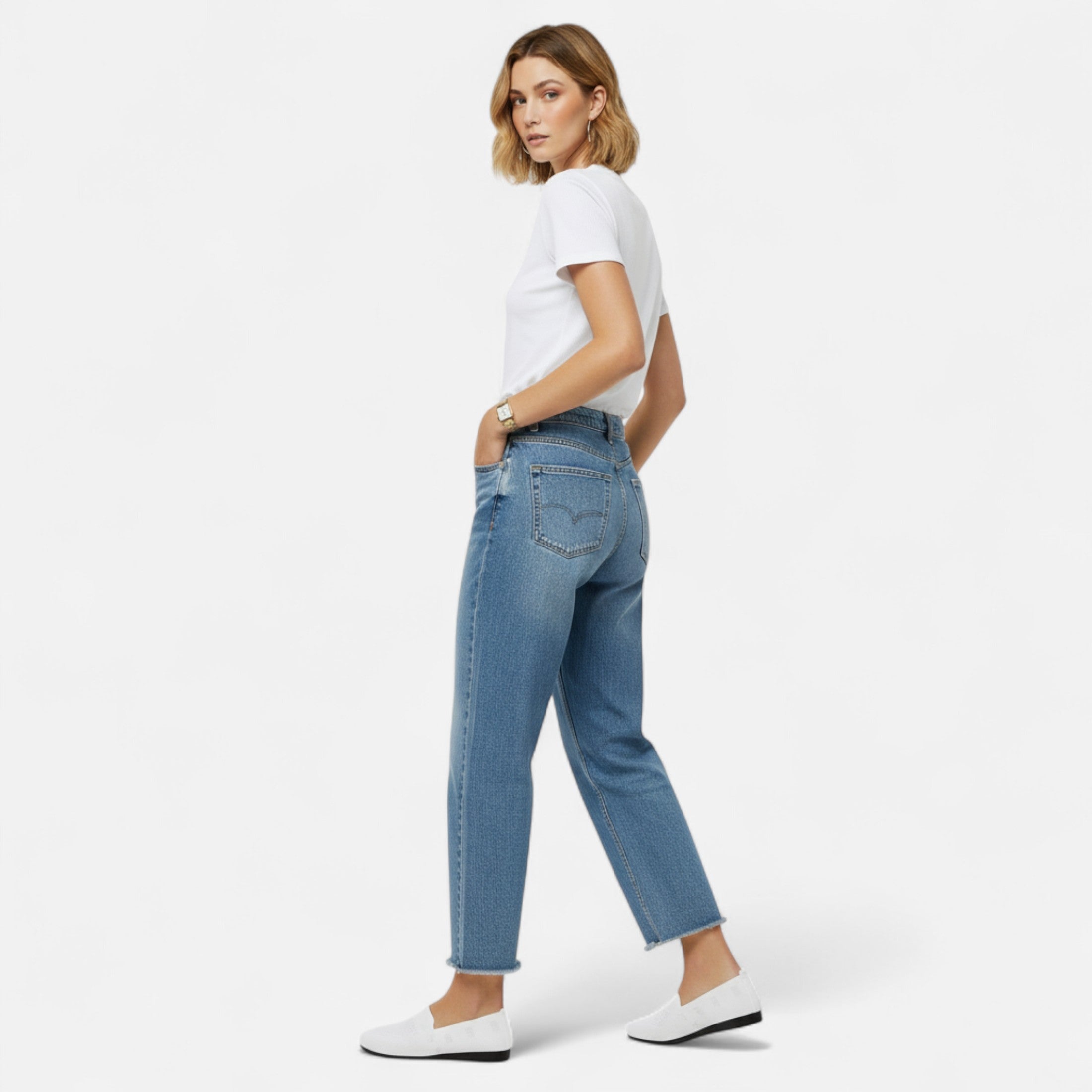 Ballerines Femme Maille Bout Rond Élégantes