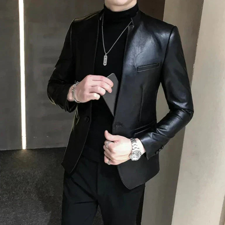 Veste en Cuir pour Homme Sampaio® S1280