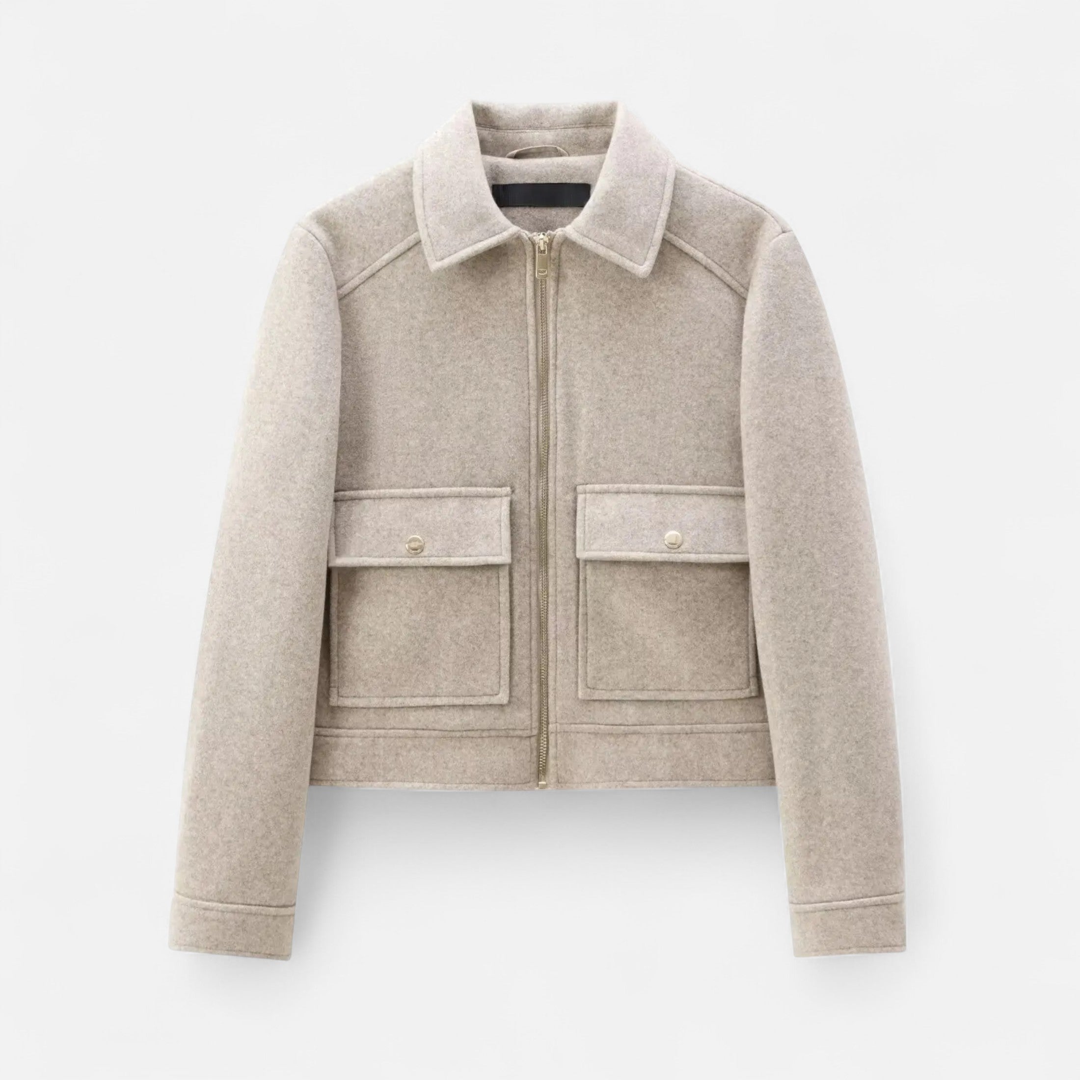 Veste Femme Zippée Élégance Hivernale