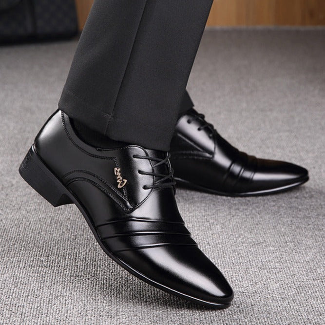 Chaussure Habillée Homme Noire Greta de Luxe