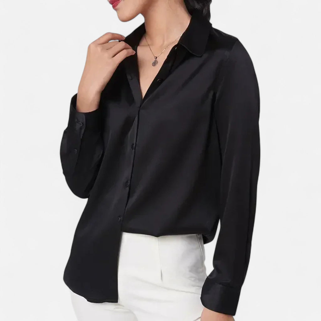 Blouse Femme Soie Naturelle Élégance Intemporelle