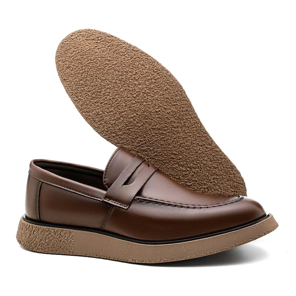 Mocassin Homme Loafer Décontracté New Crepe Confort Classic