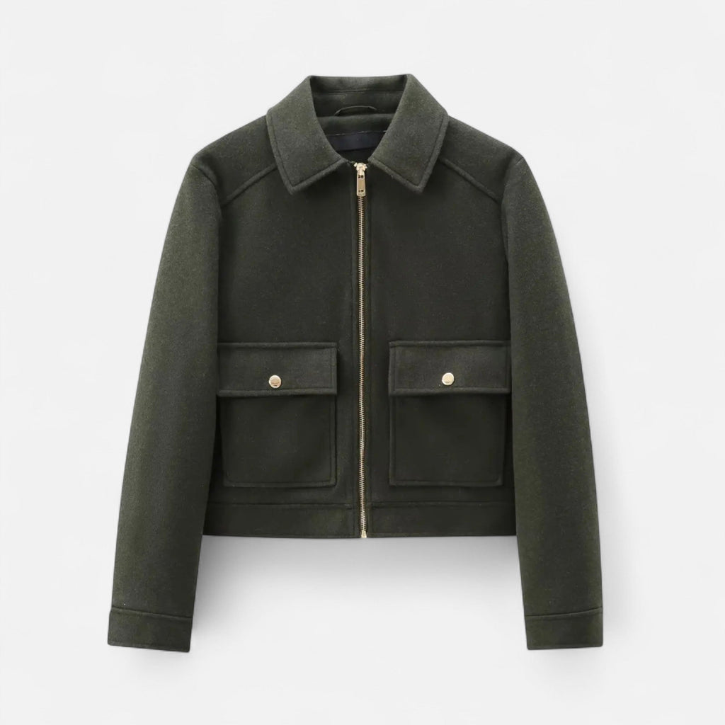 Veste Femme Zippée Élégance Hivernale