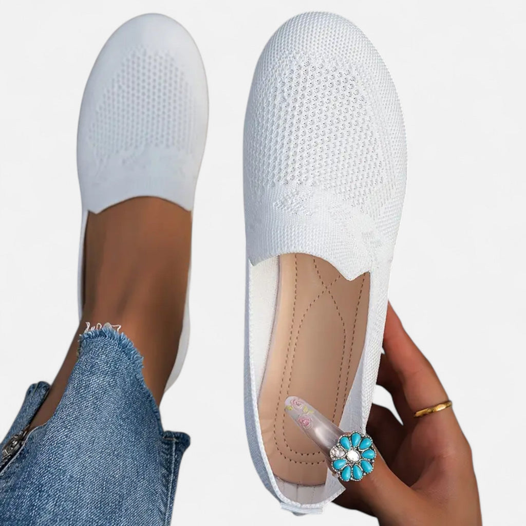 Ballerines Femme Maille Bout Rond Élégantes