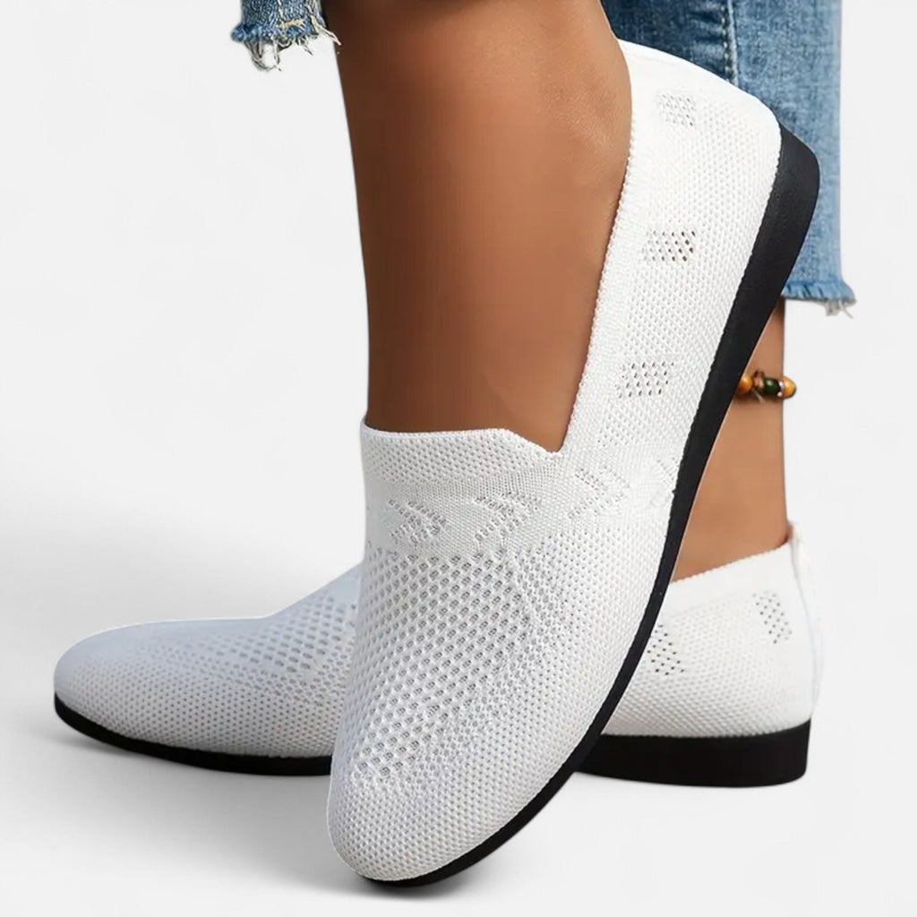 Ballerines Femme Maille Bout Rond Élégantes