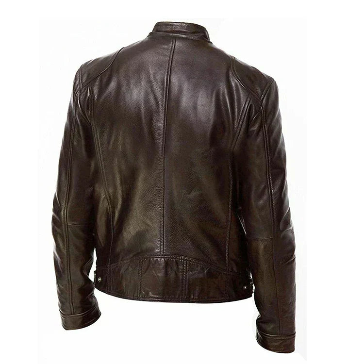 Veste en Cuir pour Homme Racer Bellvian - BL156