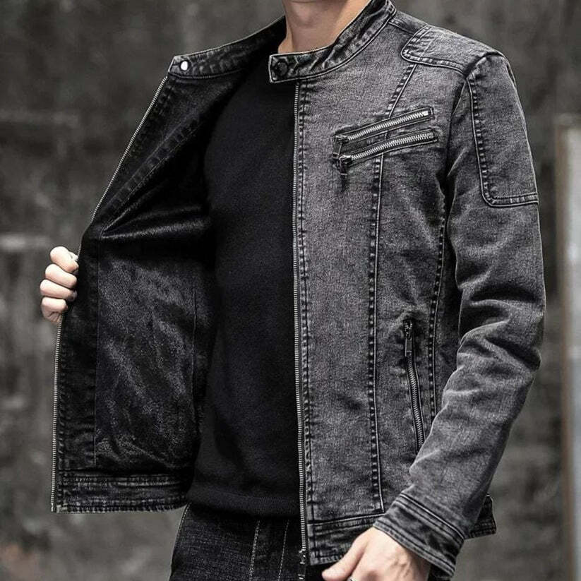 Veste en Jean Vintage pour Homme Bellvian - BL177