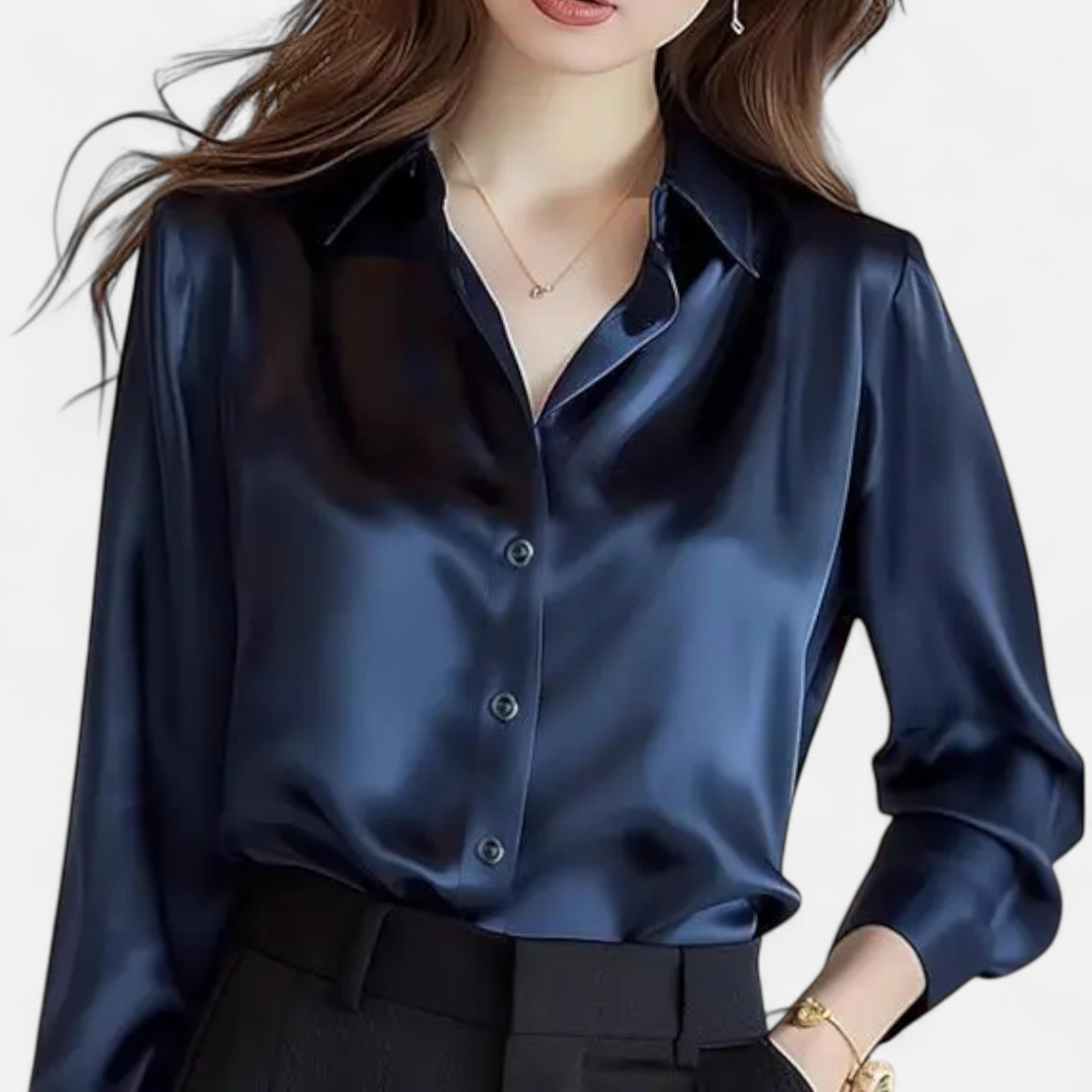 Blouse Femme Soie Élégance Intemporelle