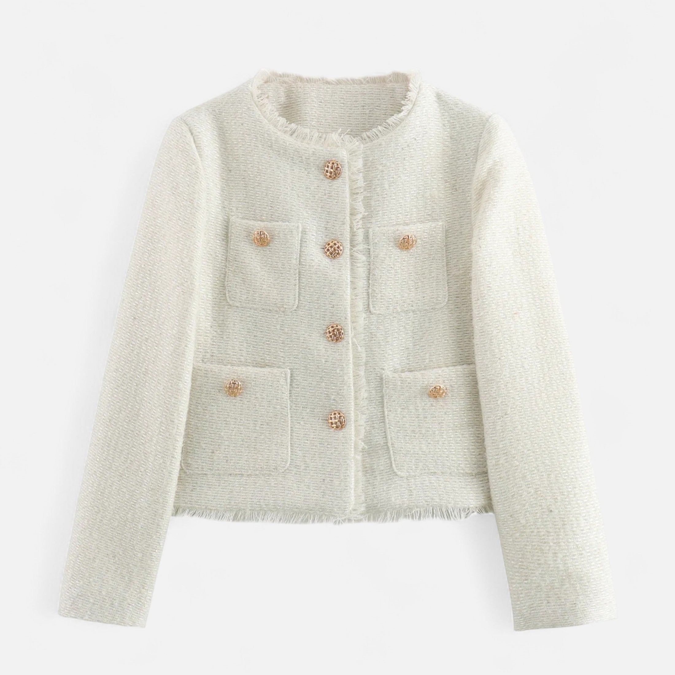 Veste Femme Tweed Élégance Intemporelle