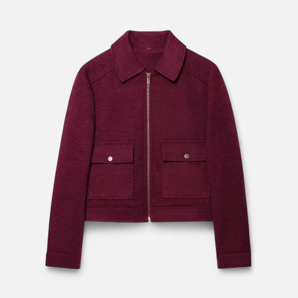 Veste Femme Zippée Élégance Hivernale